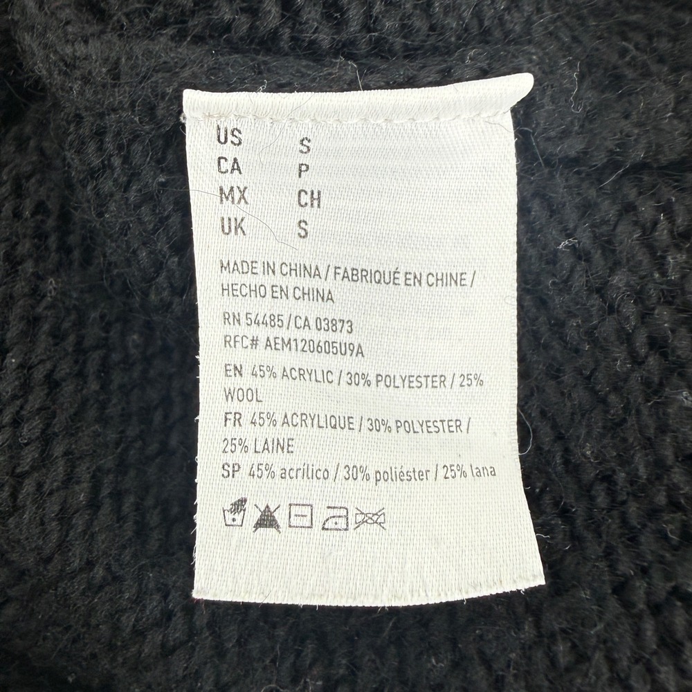 American Eagle Ahh-mazingly Soft Fair Isle Chevron Wool Blend Sweater Small - Picture 5 of 7